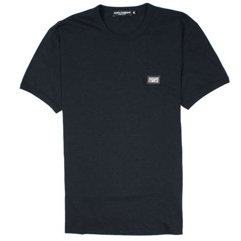 dolce gabbana metal plate t shirt|Dolce & Gabbana polo shirts sale.